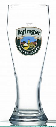 lhev Ayinger Weizen Bier Glas (0,5 l)