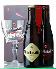 lhev WESTMALLE Gift Set (4x33 cl) + sklenice